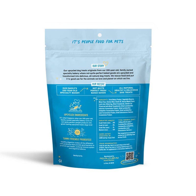 Pro Bakery Bites – Chicken & Waffles Brunch Bites 🧇🍗 | Soft Dog Treats with Maple Flavor & Probiotics – 6 oz