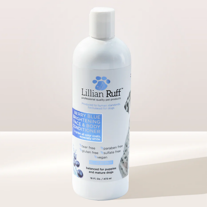 Lillian Ruff Berry Blue Color-Depositing Conditioner for Pets – Brightening & Conditioning 16oz