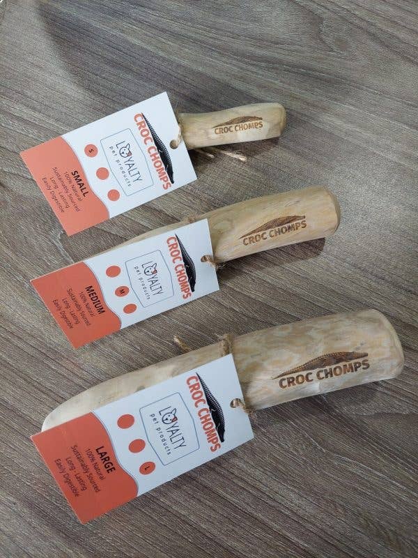 Croc Chomps Coffee Wood Dog Chews – 100% Natural, Durable & Eco-Friendly