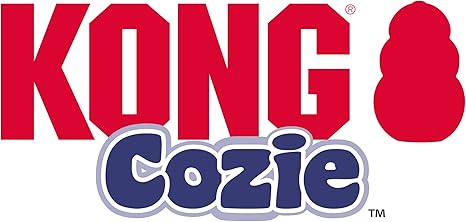 KONG Cozie Ali the Alligator Dog Toy / Medium | Soft Plush with Squeaker for Light Play