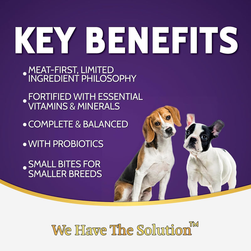 Zignature Zssential Small Bites Limited Ingredient Dry Dog Food / 12.5LB | Multi-Protein & Digestive Support