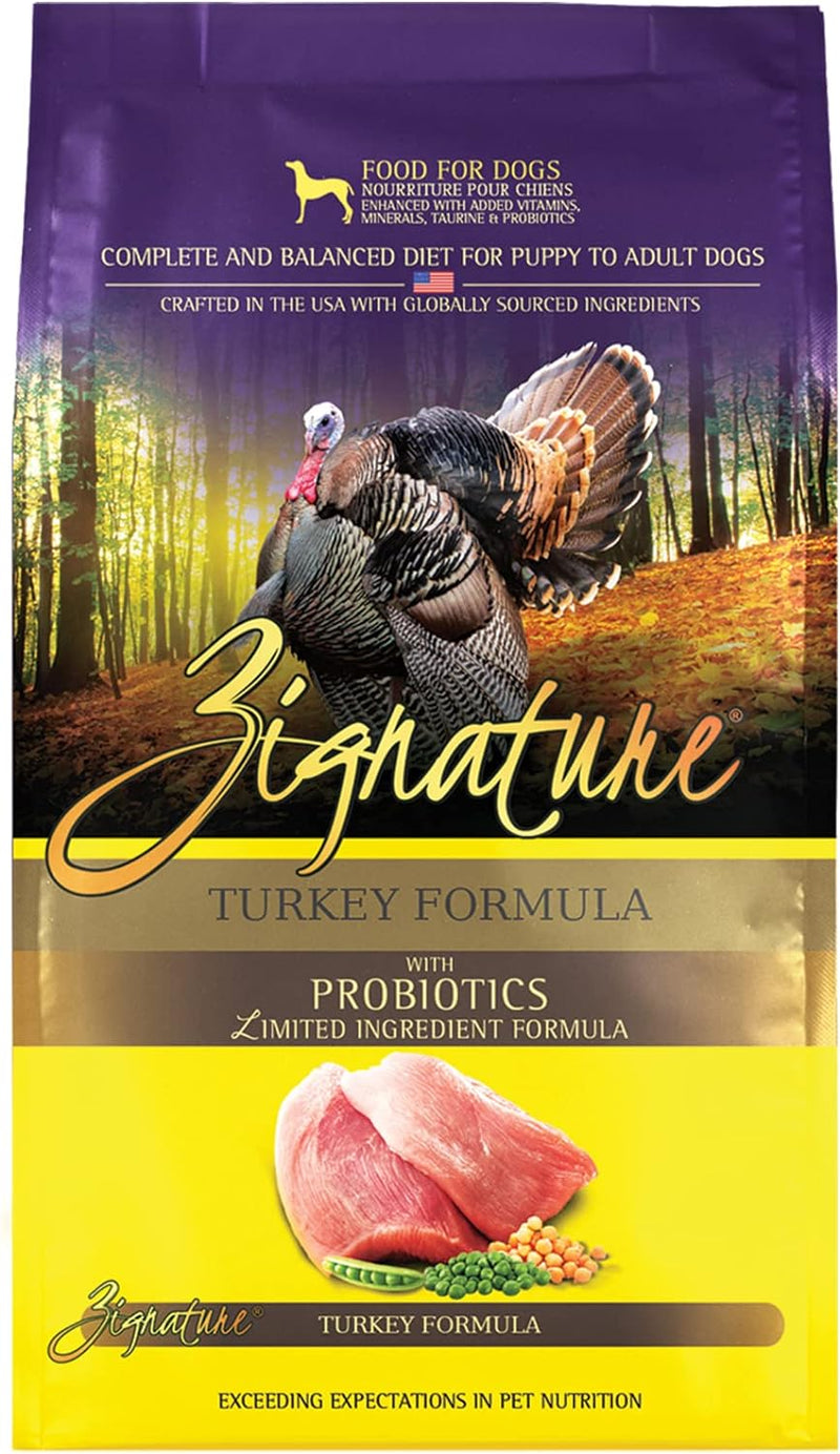 Zignature Turkey Limited Ingredient Dog Food 12.5lb | Grain-Free & Hypoallergenic