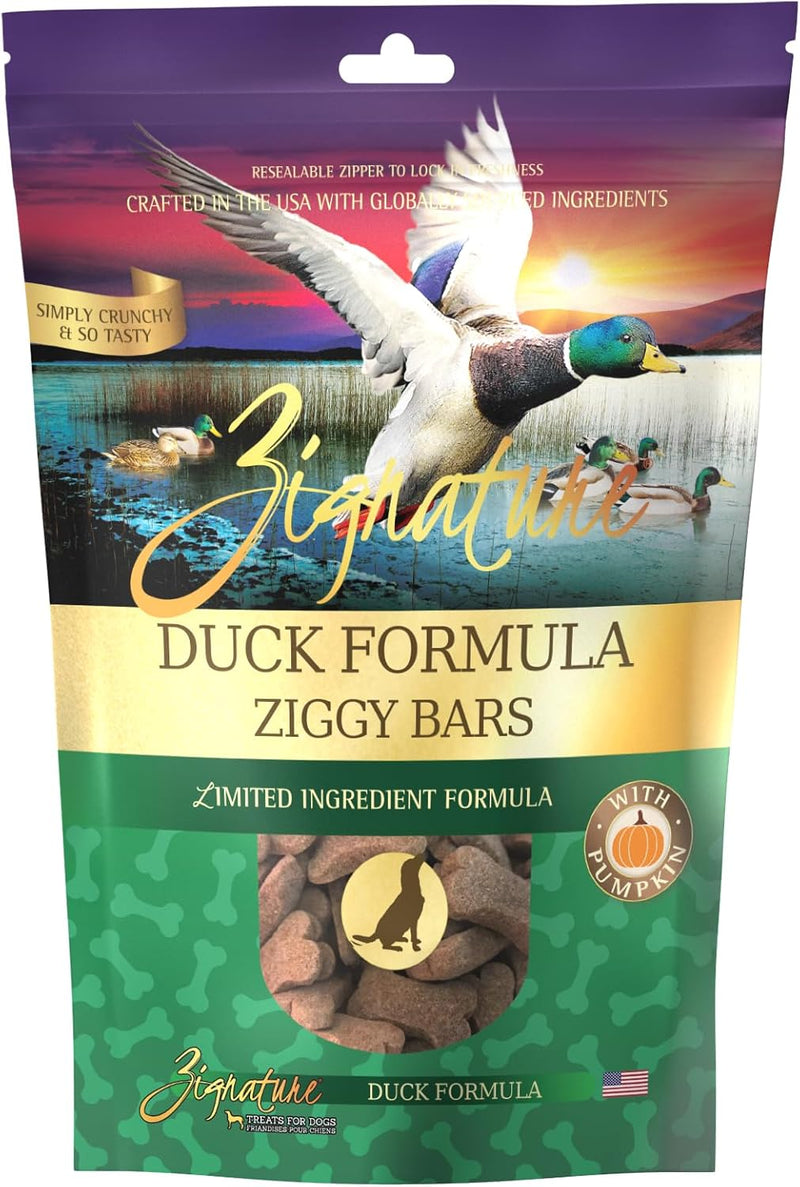 Zignature Duck Biscuit Dog Treats - 12 oz | Limited Ingredient, Grain-Free