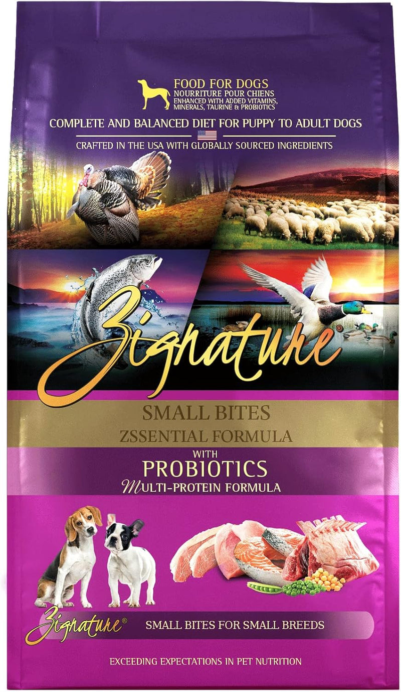 Zignature Zssential Small Bites Limited Ingredient Dry Dog Food / 12.5LB | Multi-Protein & Digestive Support