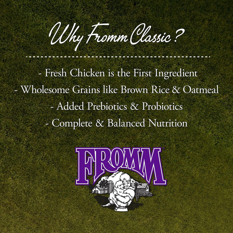 Fromm Classic Mature Adult Dog Food 30lb | Nutrition for Senior Dogs 7+