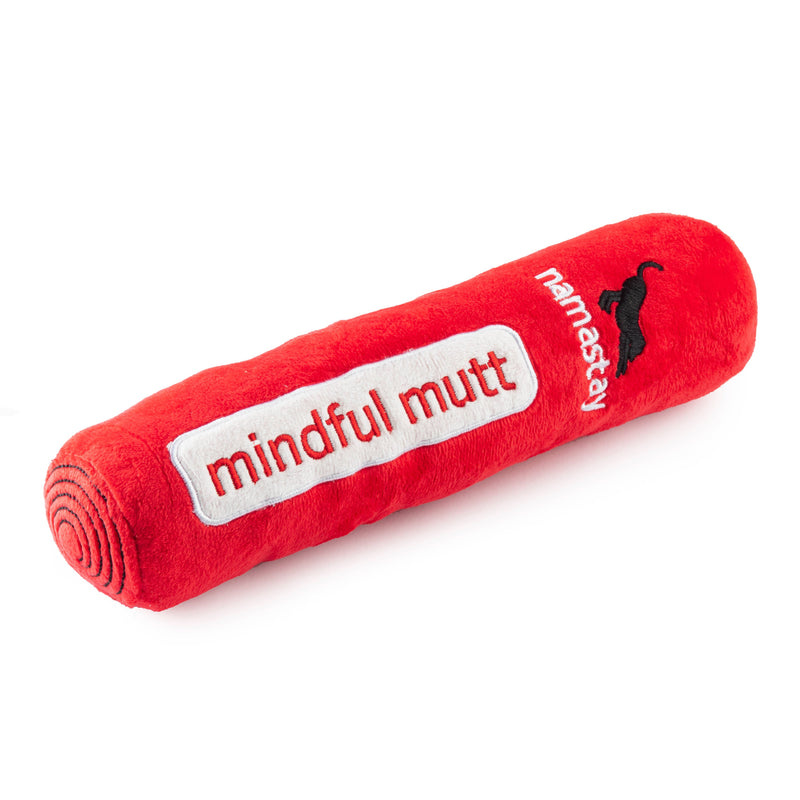 Chewlulemon Yoga Mat Dog Toy | Plush & Squeaky for Playful Pups