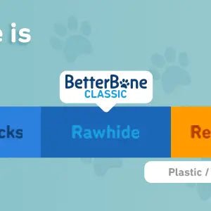 Betterbone Hard - Durable, All - Natural, No Nylon, Sustainable - SMALL (dogs under 25lbs) - American PuppyBetterBone