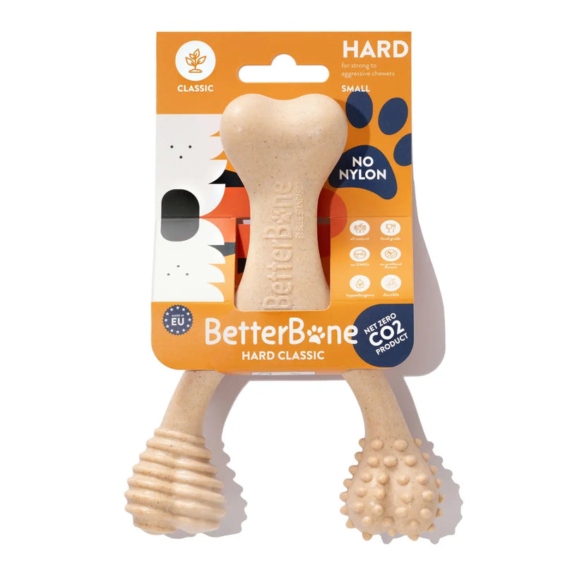 Betterbone Hard - Durable, All - Natural, No Nylon, Sustainable - SMALL (dogs under 25lbs) - American PuppyBetterBone