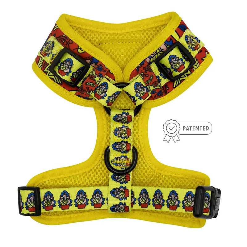 Dog Adjustable Harness - Wonder Woman™ - American PuppySassy Woof