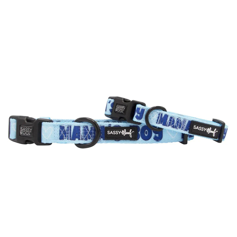 Dog Collar - Mama's Boy - American PuppySassy Woof