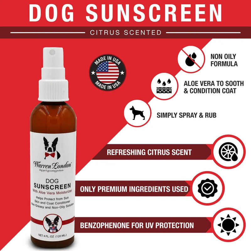 Dog Sunscreen - 4 oz - American PuppyWarren London