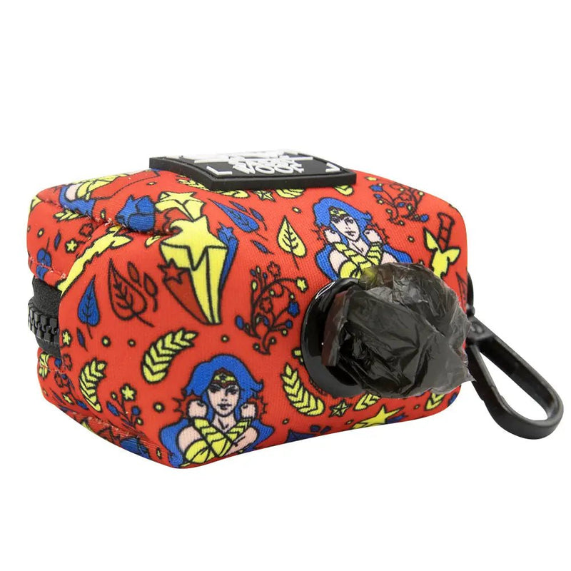 Dog Waste Bag Holder - Wonder Woman™ - American PuppySassy Woof