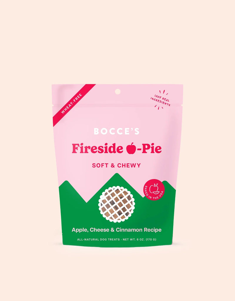 Fireside Apple Pie Soft & Chewy Treats 6 - oz bag - American PuppyBocce