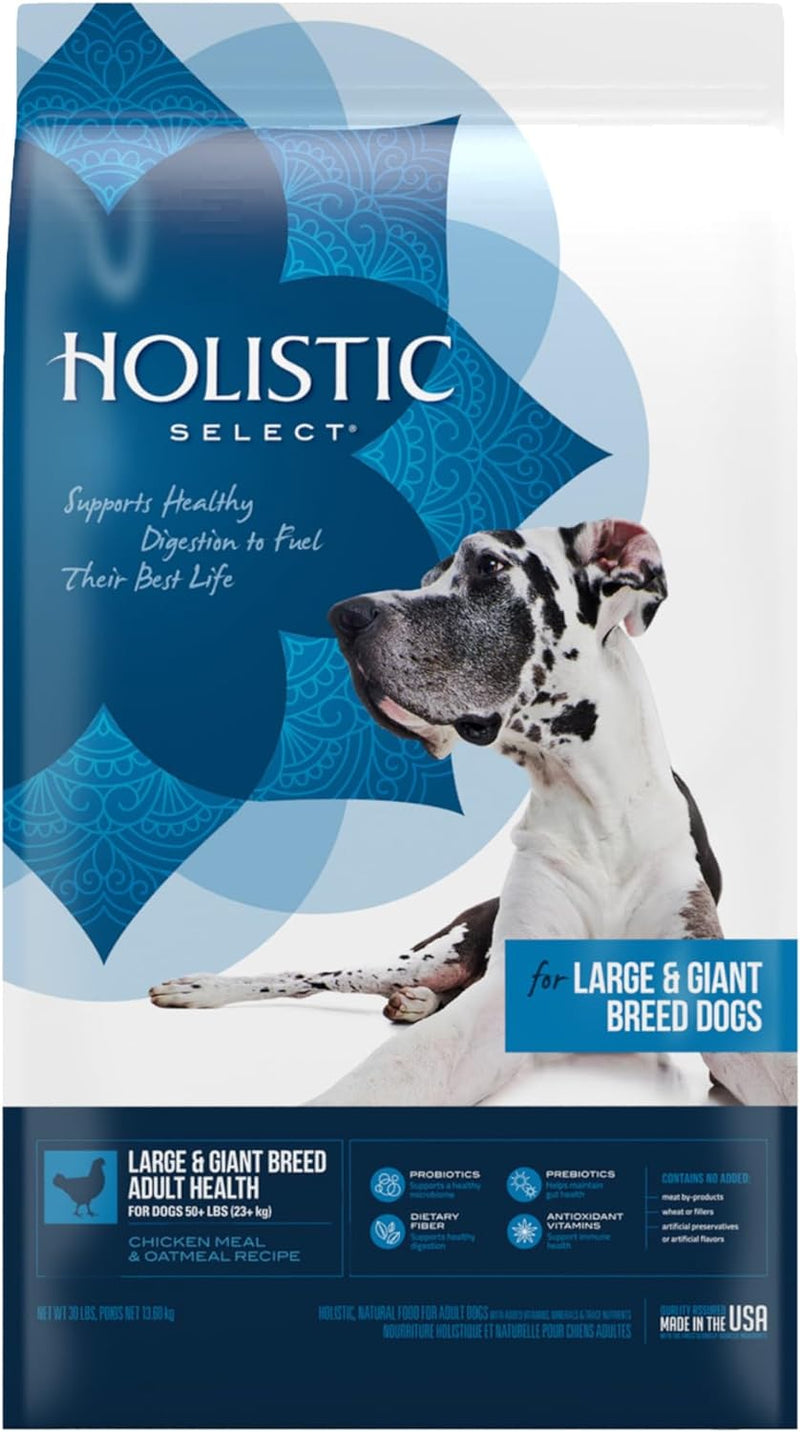 Holistic Select Large & Giant Breed Adult Dog Food 30lb - American PuppyHolistic Health