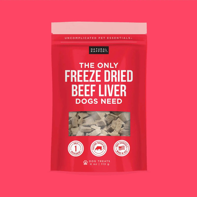 The Only Freeze Dried Beef Liver Dogs Need - American PuppyNatural Rapport