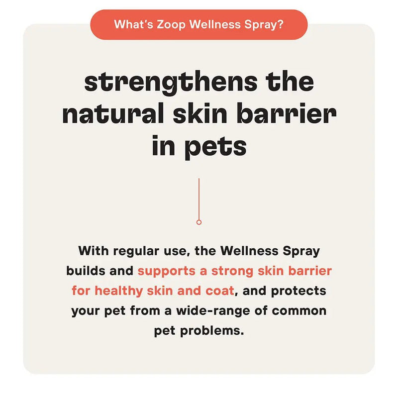 Zoop Wellness Pet Spray - Whole Body Health and Pet Hygiene - American PuppyZoop